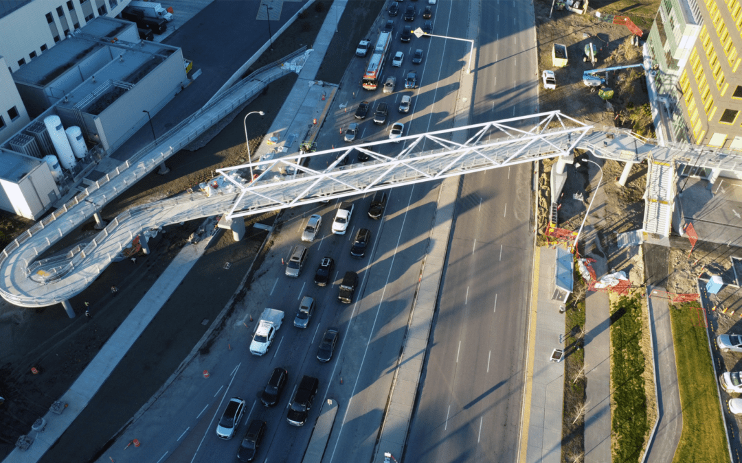 Pedestrian Overpass Linking to Calgary’s New Arthur J.E. Child Comprehensive Cancer Centre Open to the Public